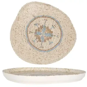 Koopje Rinart Dinerbord - Celest - Porselein - 30 cm - set van 6