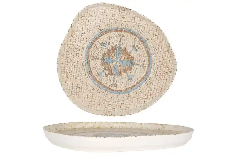 Koopje Rinart Dinerbord - Celest - Porselein - 30 cm - set van 6