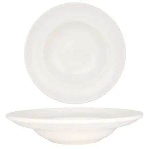 Bonna Pastabord - Iris White - Porselein - 27 cm (450cc) - set van 2 Bestel Nu