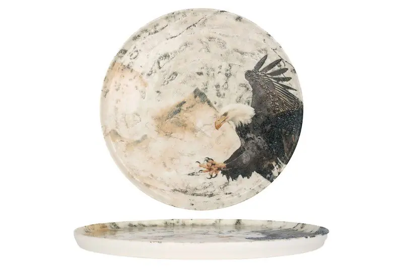 Rinart Dinerbord - Masahi - Porselein - 28 cm - set van 6 Voordeelprijs