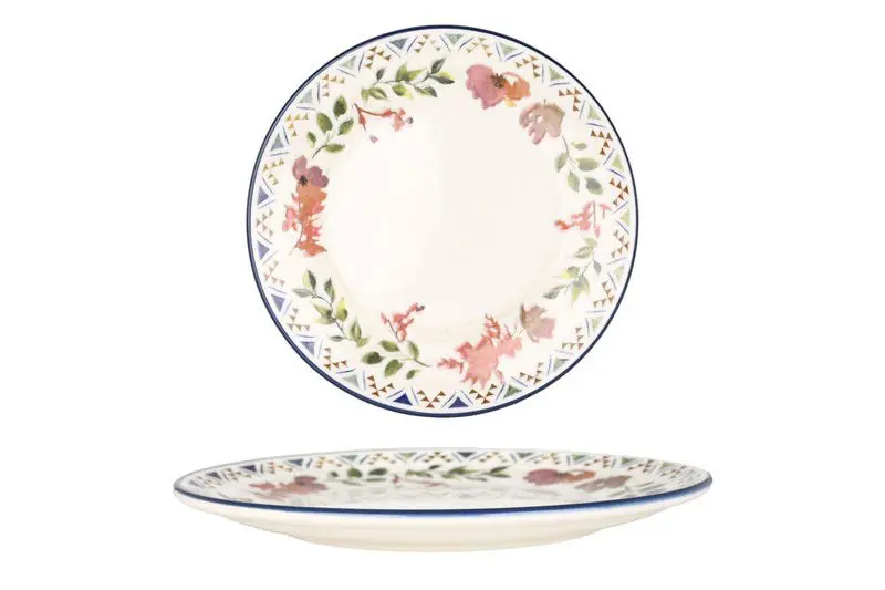 Groothandel Bonna Dinerbord - Spring - Porselein - 25 cm - set van 6