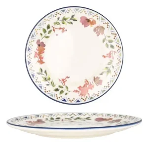 Bonna Dessertbord - Spring - Porselein - 21 cm - set van 6 Nieuw