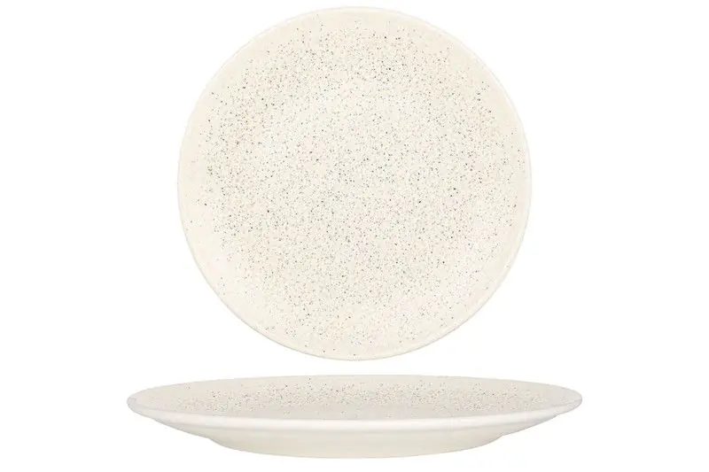 Bonna Dinerbord - Luca Sand - Porselein - 27 cm - set van 6 Trendy