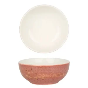 Geld-Terug-Garantie Rinart Kommetje - Rosa - Porselein - 12 cm (300cc) - set van 6