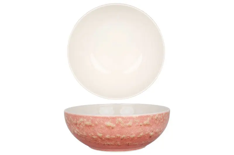Nu Kopen Rinart Kommetje - Rosa - Porselein - 18 cm (1000cc) - set van 6