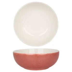 Lage Kosten Rinart Diepbord - Rosa - Porselein - 23 cm (2000cc) - set van 6