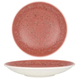 Rinart Diepbord - Rosa - Porselein - 25 cm (900cc) - set van 6 Hoge Kwaliteit