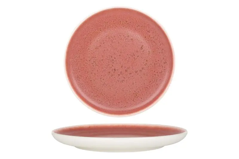 Favoriet Rinart Dessertbord - Rosa - Porselein - 21 cm - set van 6