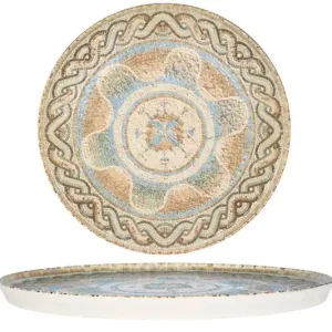Budget Rinart Dinerbord - Celest - Porselein - 26 cm - set van 6