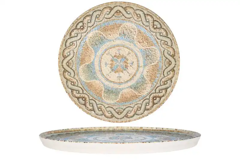 Budget Rinart Dinerbord - Celest - Porselein - 26 cm - set van 6