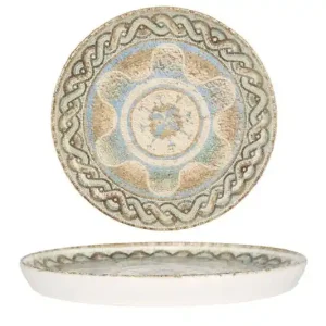 Nieuwe Collectie Rinart Dessertbord - Celest - Porselein - 17 cm - set van 6