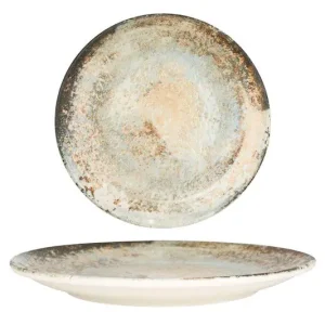 Rinart Dinerbord - Obvara - Porselein - 27 cm - set van 6 Handgemaakt