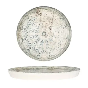 Modern Rinart Dessertbord - Fade - Porselein - 20 cm - set van 6