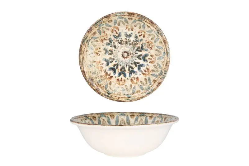 Rinart Kommetje - Aztec - Porselein - 16 cm (400cc) - set van 6 Flitsaanbieding