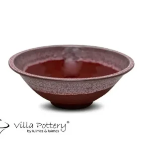 Villa Pottery Rode schaal Cote D'Azur - 24x9 Laatste Versie