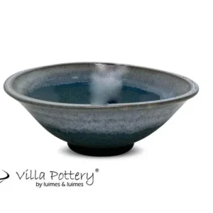 Gratis Retour Villa Pottery Blauwe schaal Cote D'Azur - 24x9