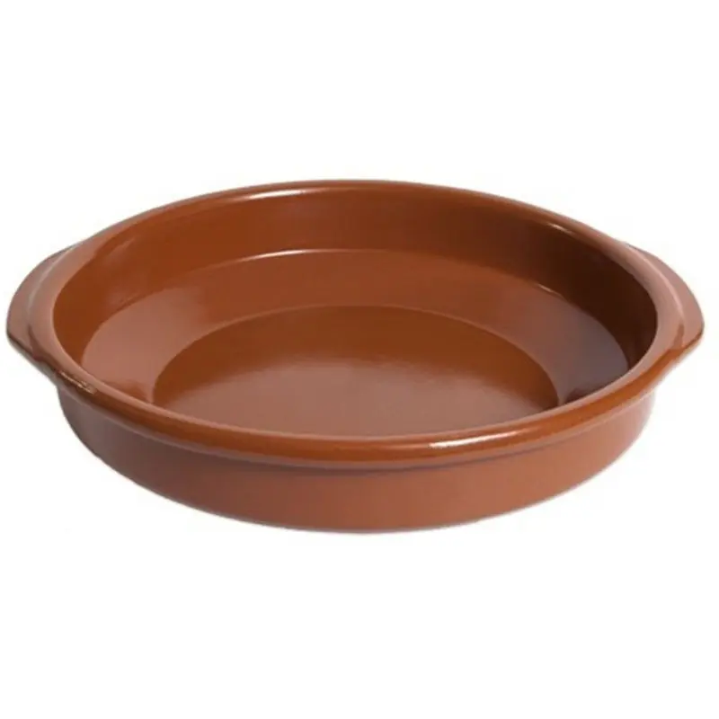 Hete Deal Tapas serveer en ovenschaal - Spaans terracotta - D36 x H7 cm - Snack en tapasschalen