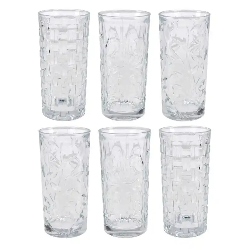 Goedkoop Atmos Fera Longdrinkglazen - 6x - 380 ml - sap/water/mix/drinkglazen - Longdrinkglazen