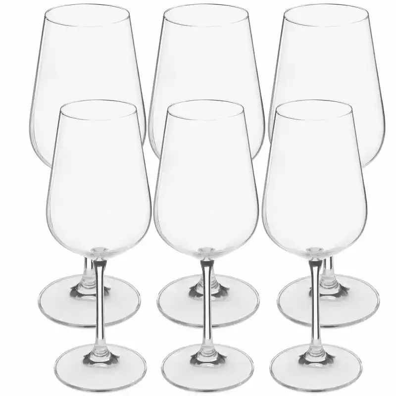 Wijnglazen set Lena - 12x - voor rode en witte wijn - 36 CL - 45 CL - Wijnglazen Merkproduct
